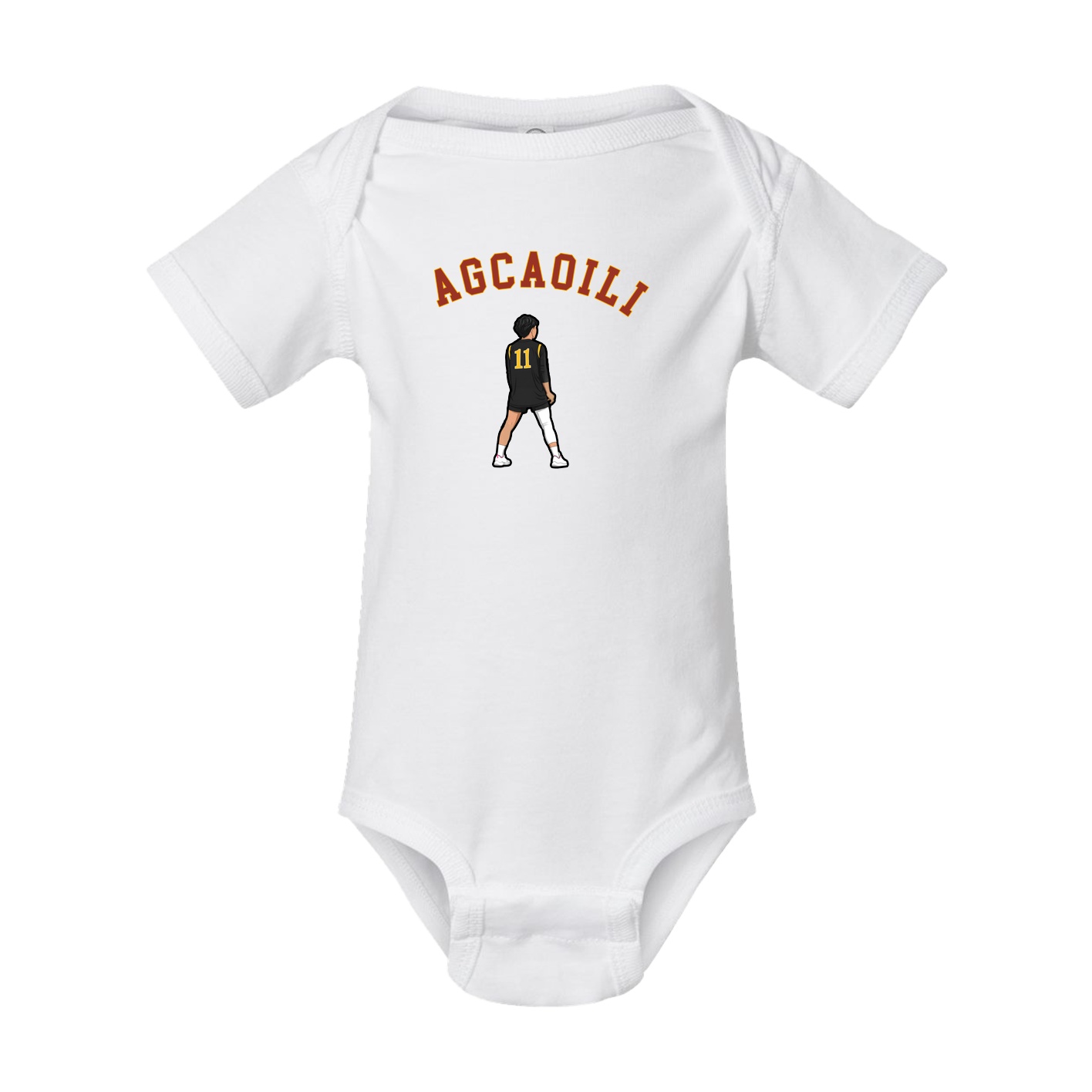 Baby Onesie — Shirsey Arch in White