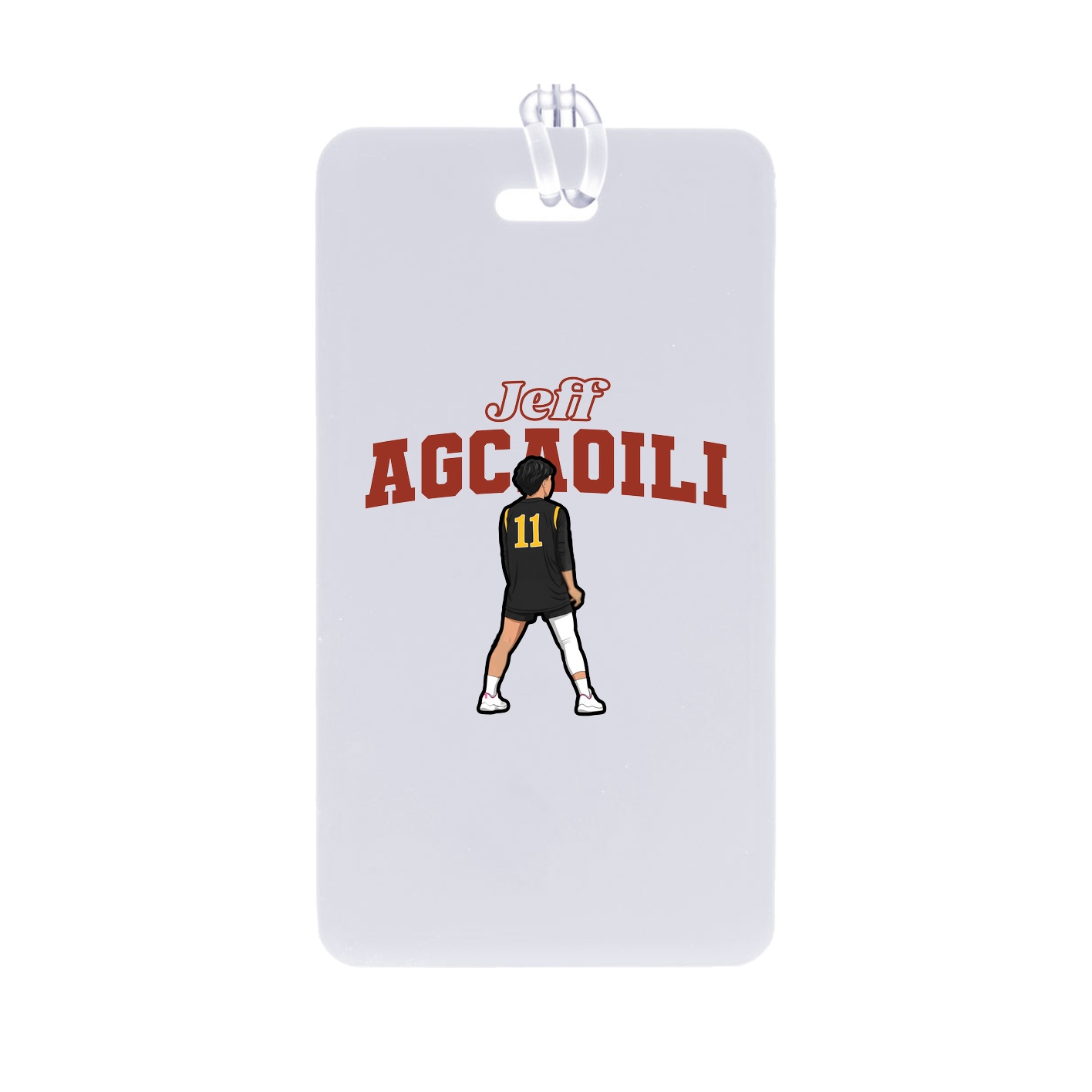 Bag Tag — Name Arch in Classic