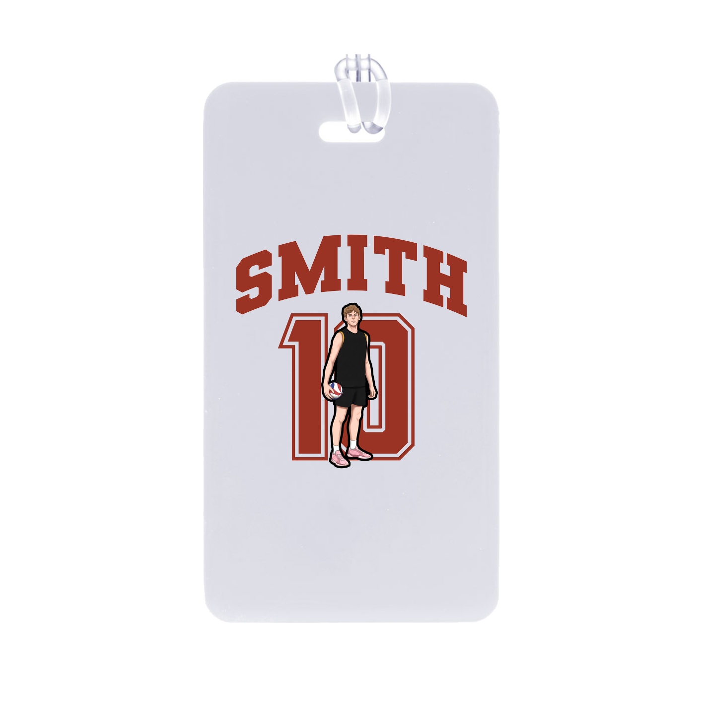 Bag Tag — Number in Classic