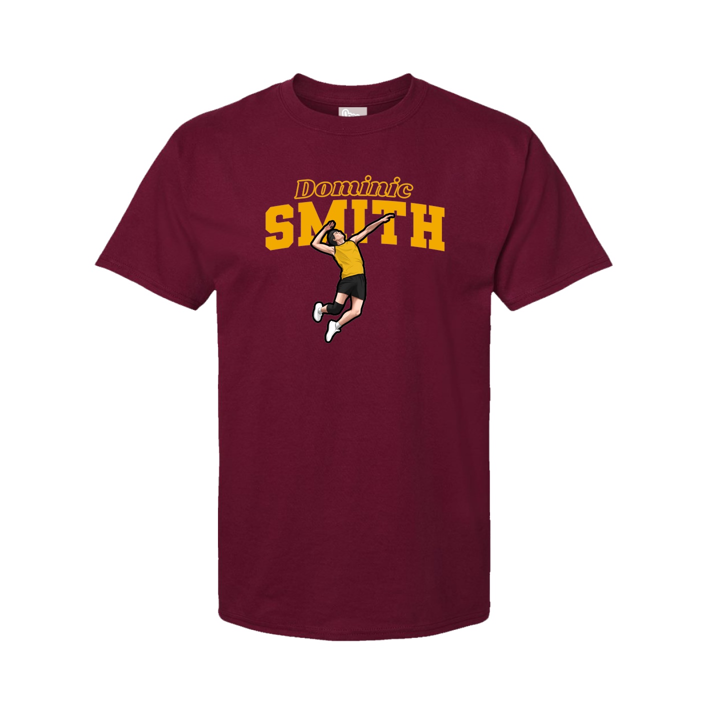 Tee — Name Arch in Cardinal