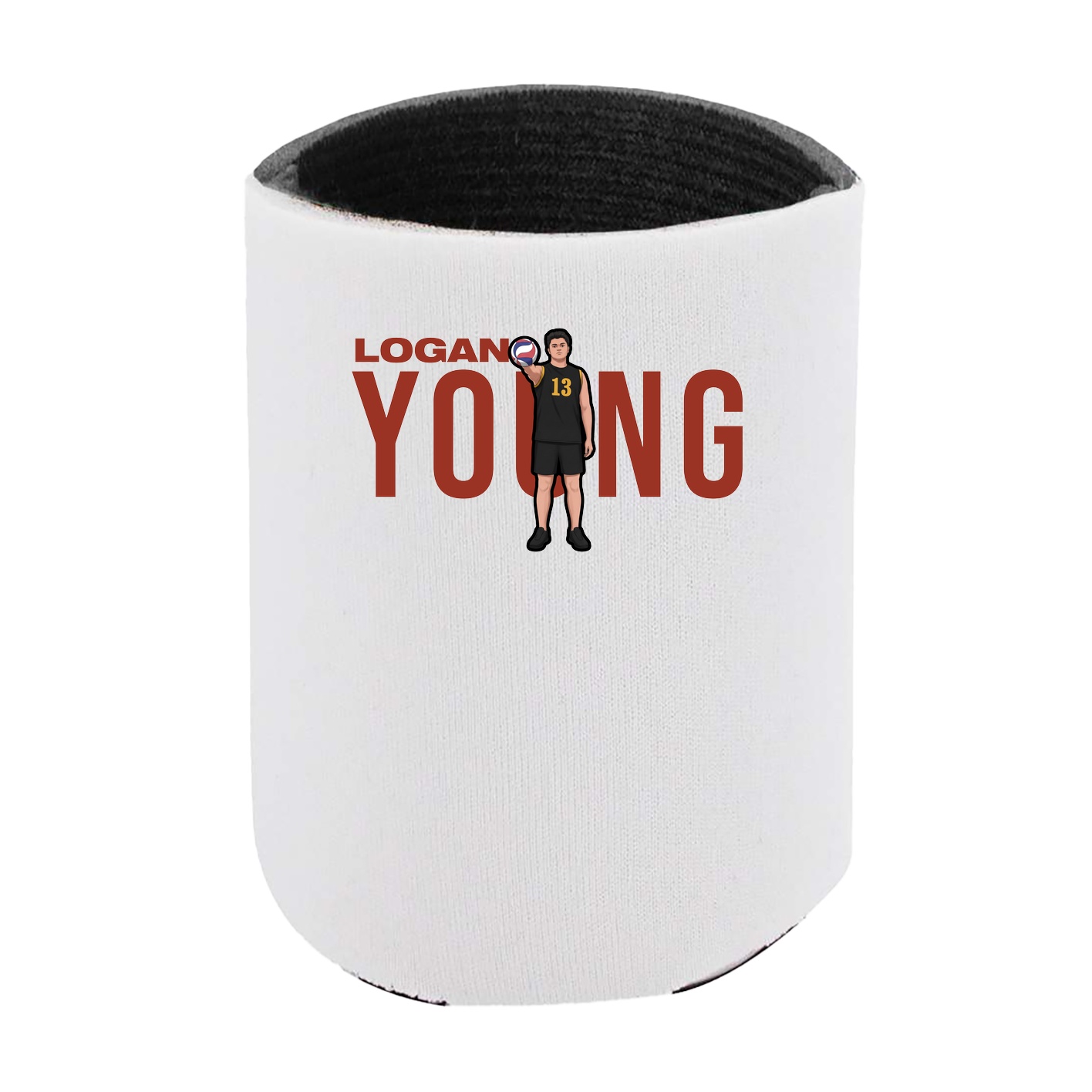 Can Holder — Player Name in White