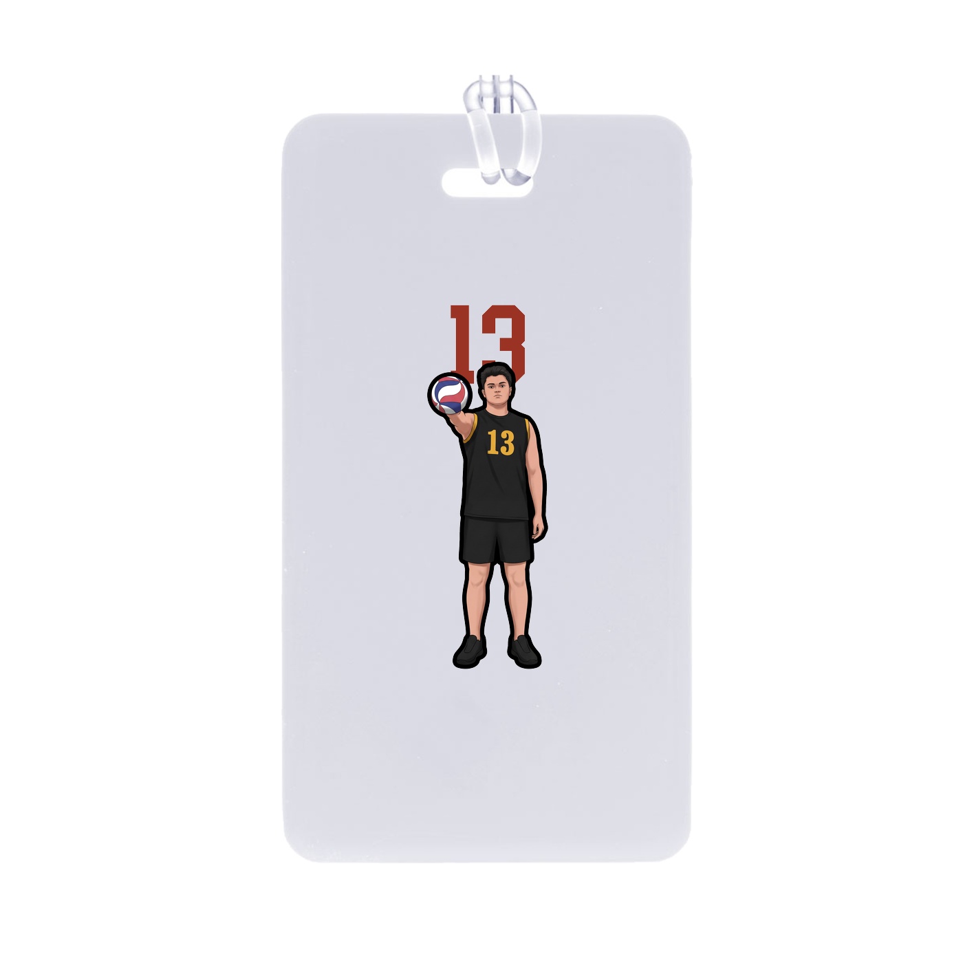 Bag Tag — Number Top in Classic