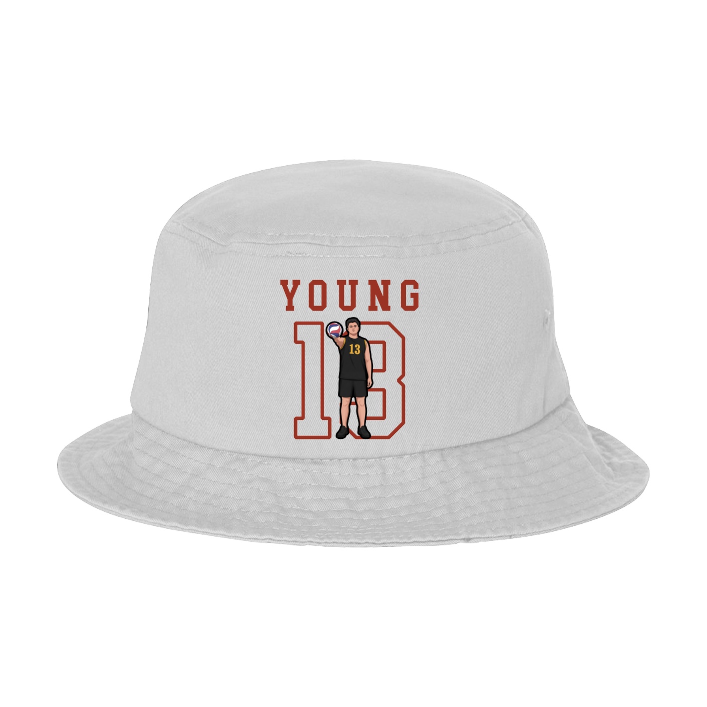Bucket Cap — Shirsey in White