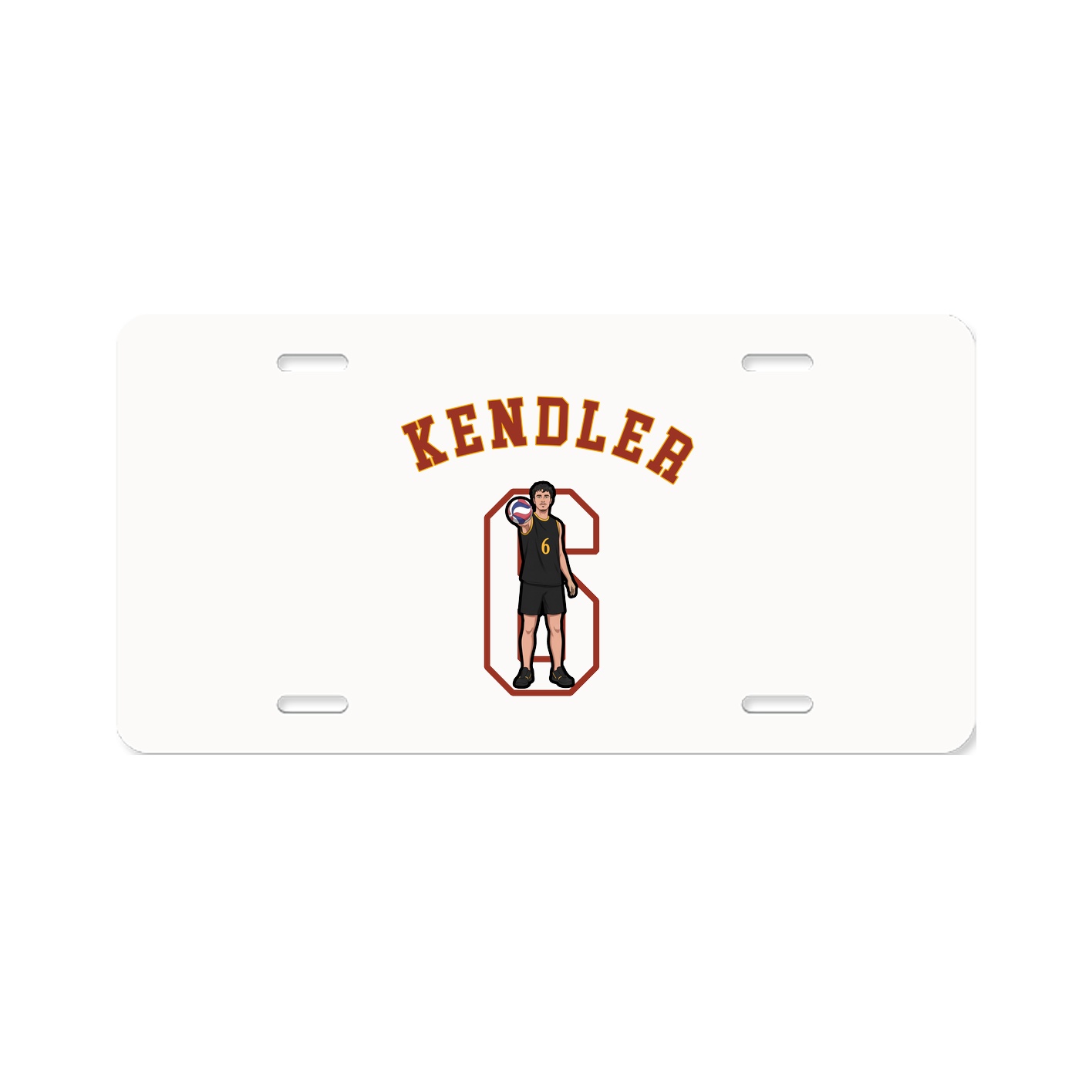 License Plate — Shirsey Arch in Classic