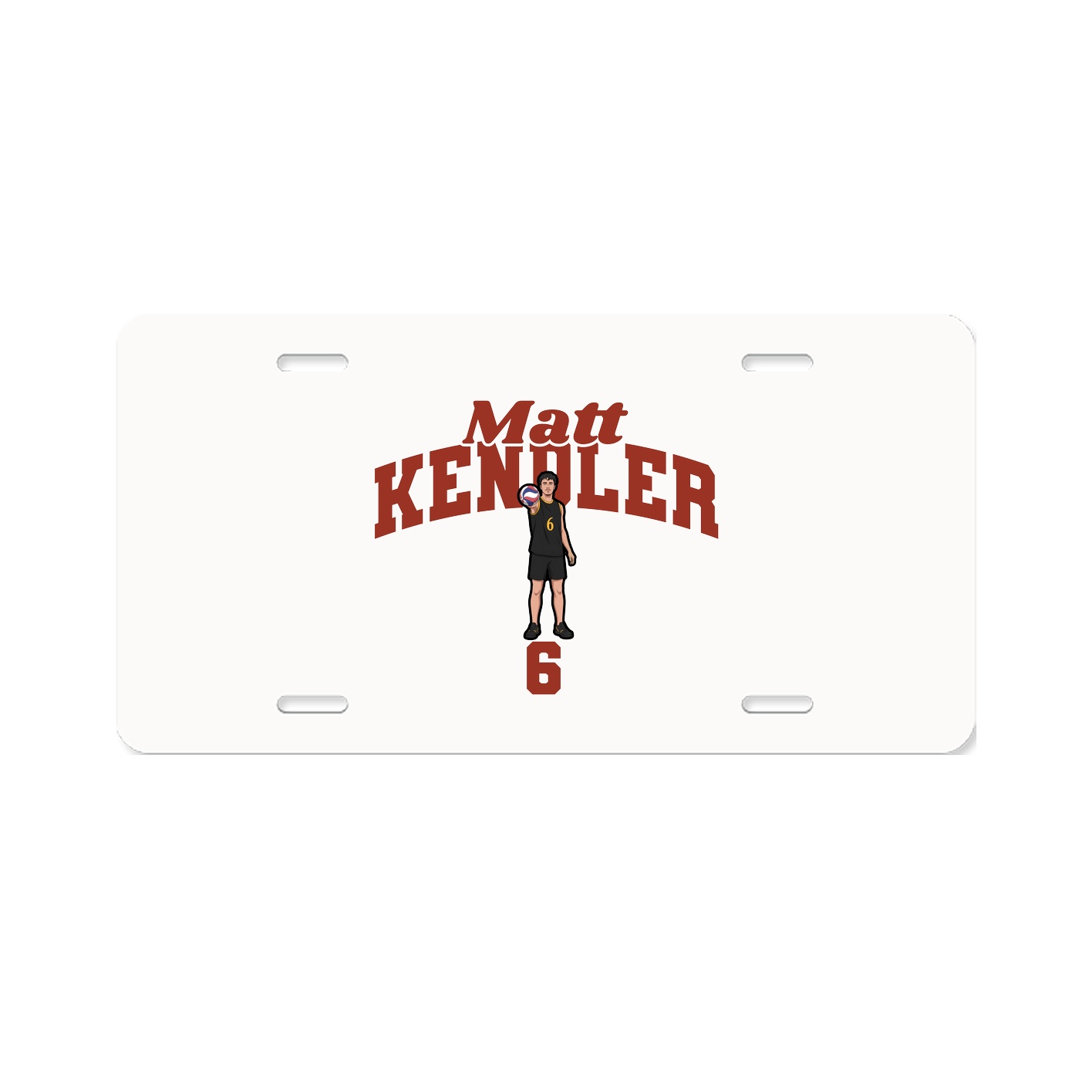 License Plate — Signature Arch in Classic