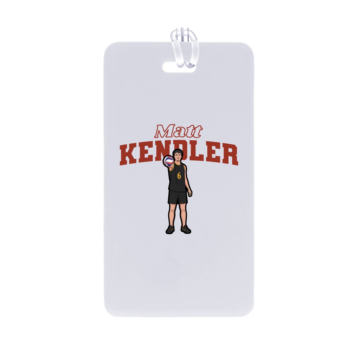 Bag Tag — Name Arch in Classic