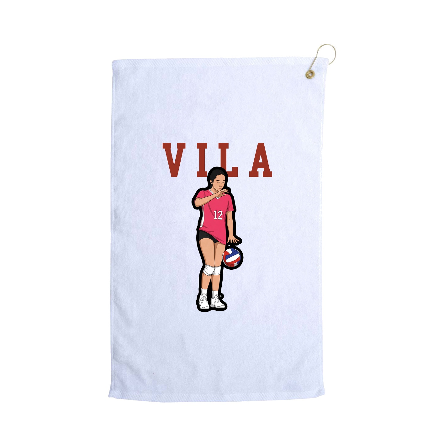 Golf Towel — Shirsey in White