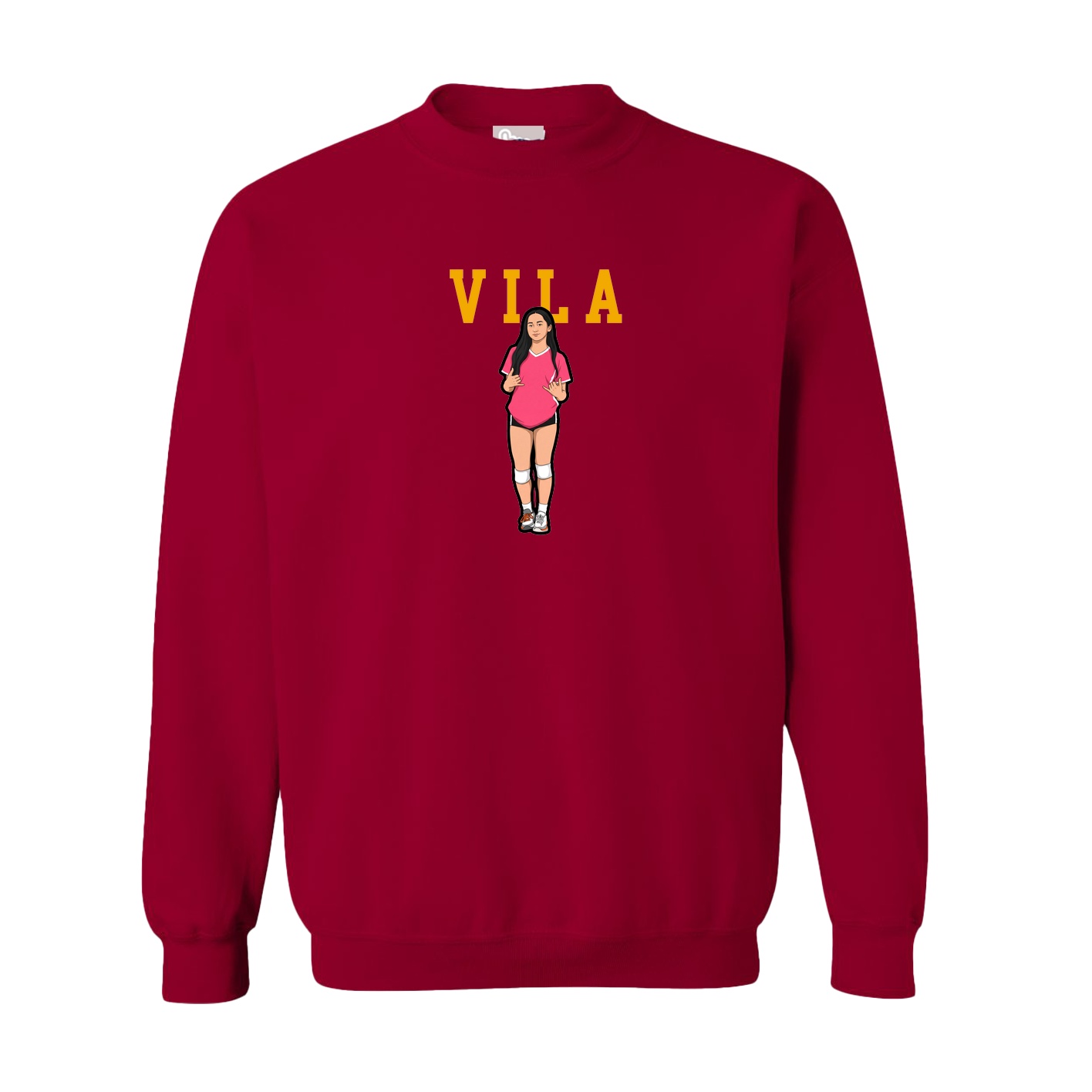 Fleece Crew — Shirsey in Cardinal