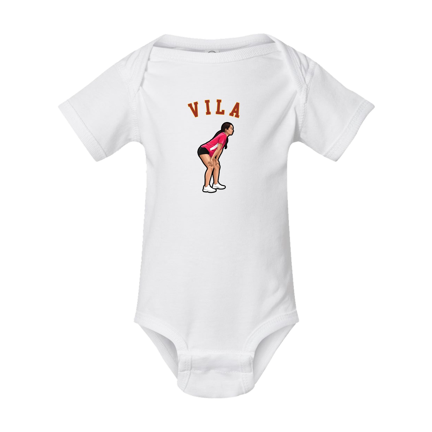 Baby Onesie — Shirsey Arch in White