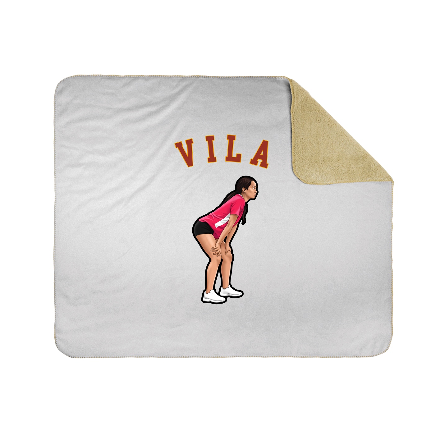 Throw Blanket — Shirsey Arch in White