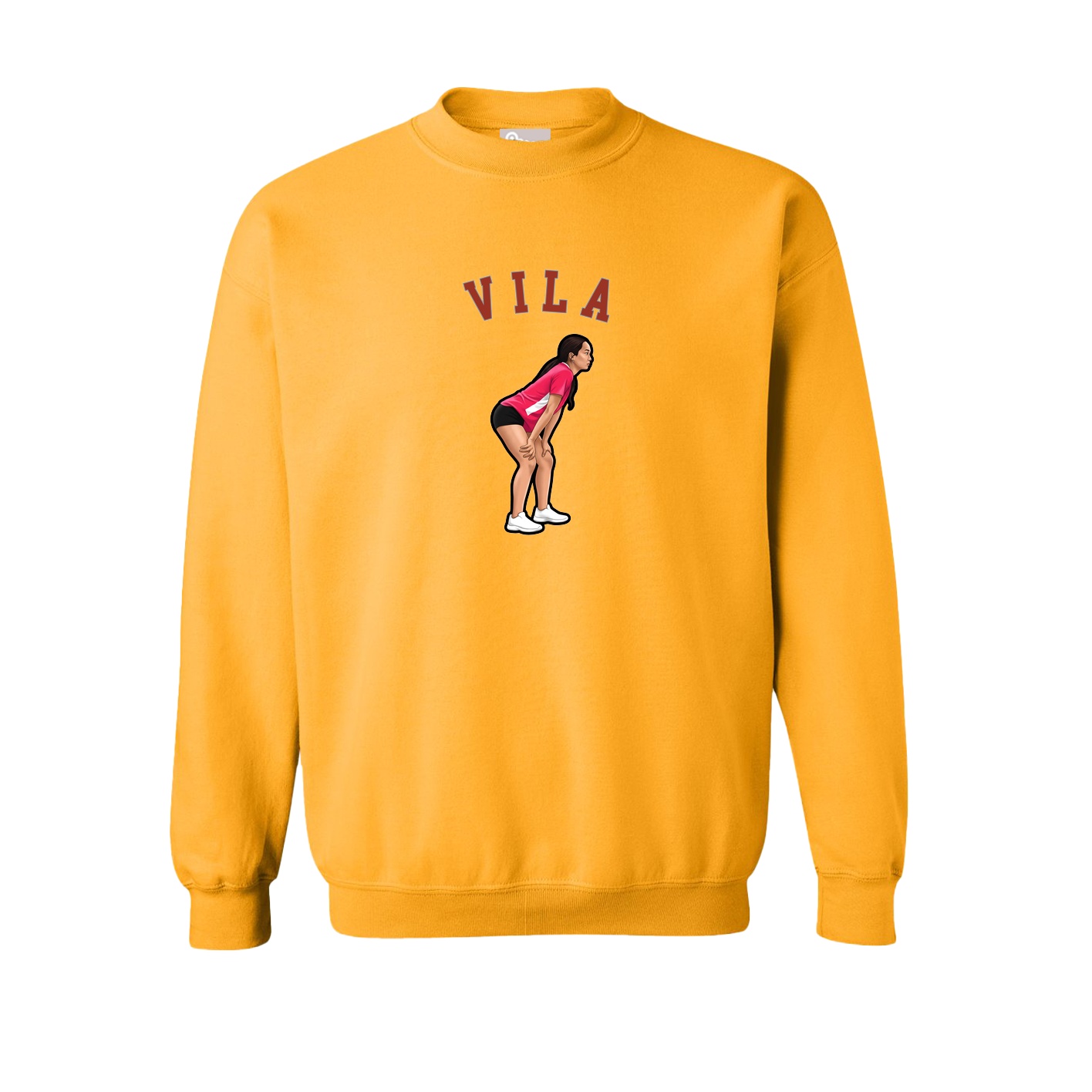 Fleece Crew — Shirsey Arch in Gold