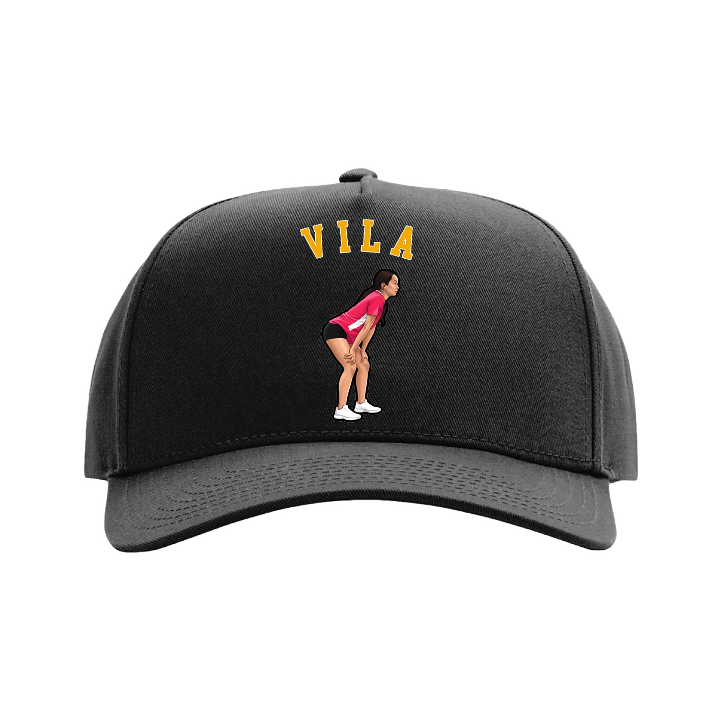 Full Fabric Five-Panel Champ Cap