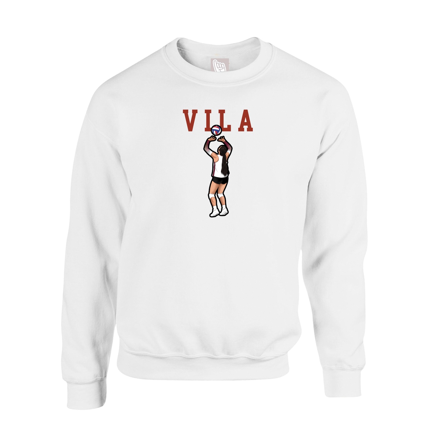 Fleece Crew — Shirsey in White