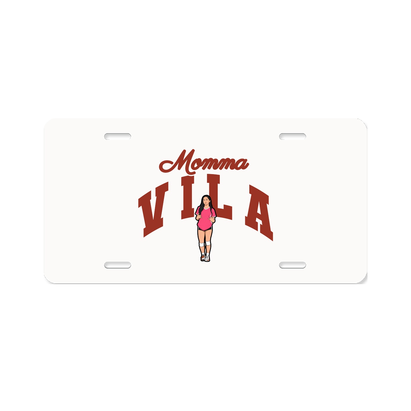 License Plate — Mothers Day Arch in Classic