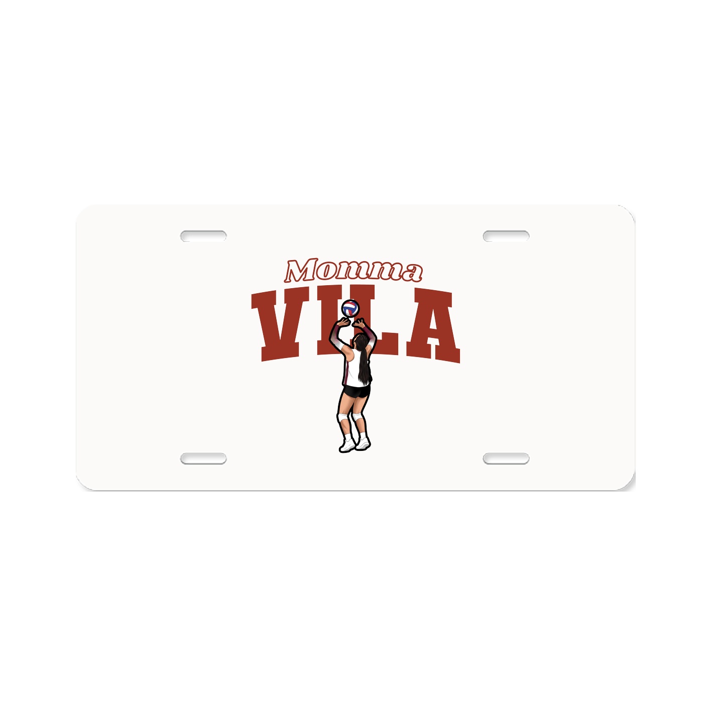 License Plate — Mothers Day Block in Classic