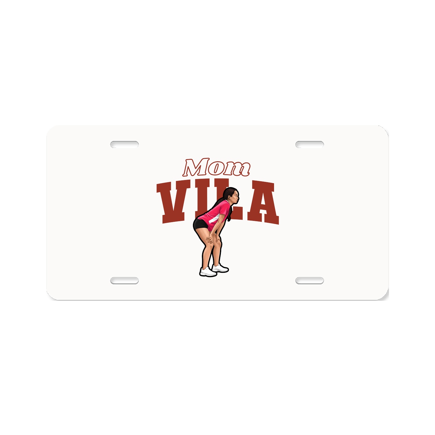 License Plate — Mothers Day Block in Classic