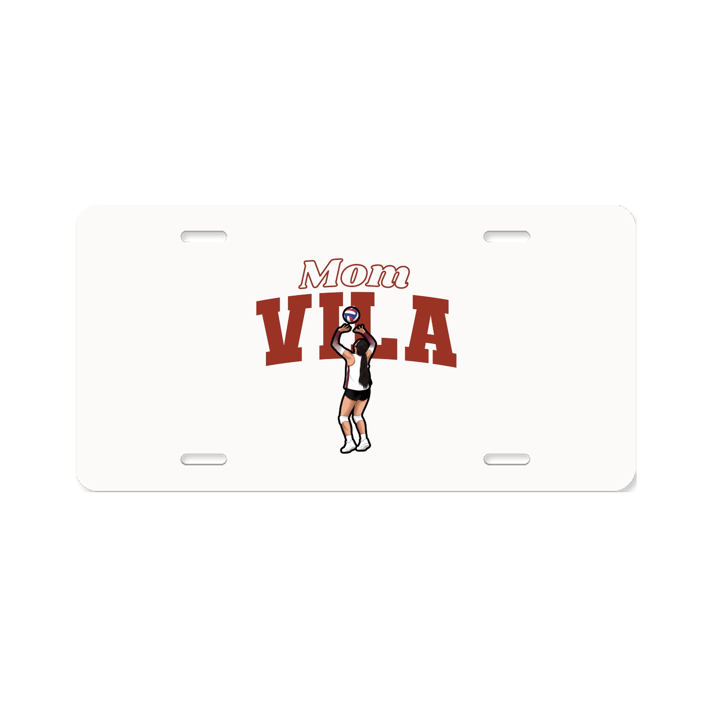 License Plate — Mothers Day Block in Classic