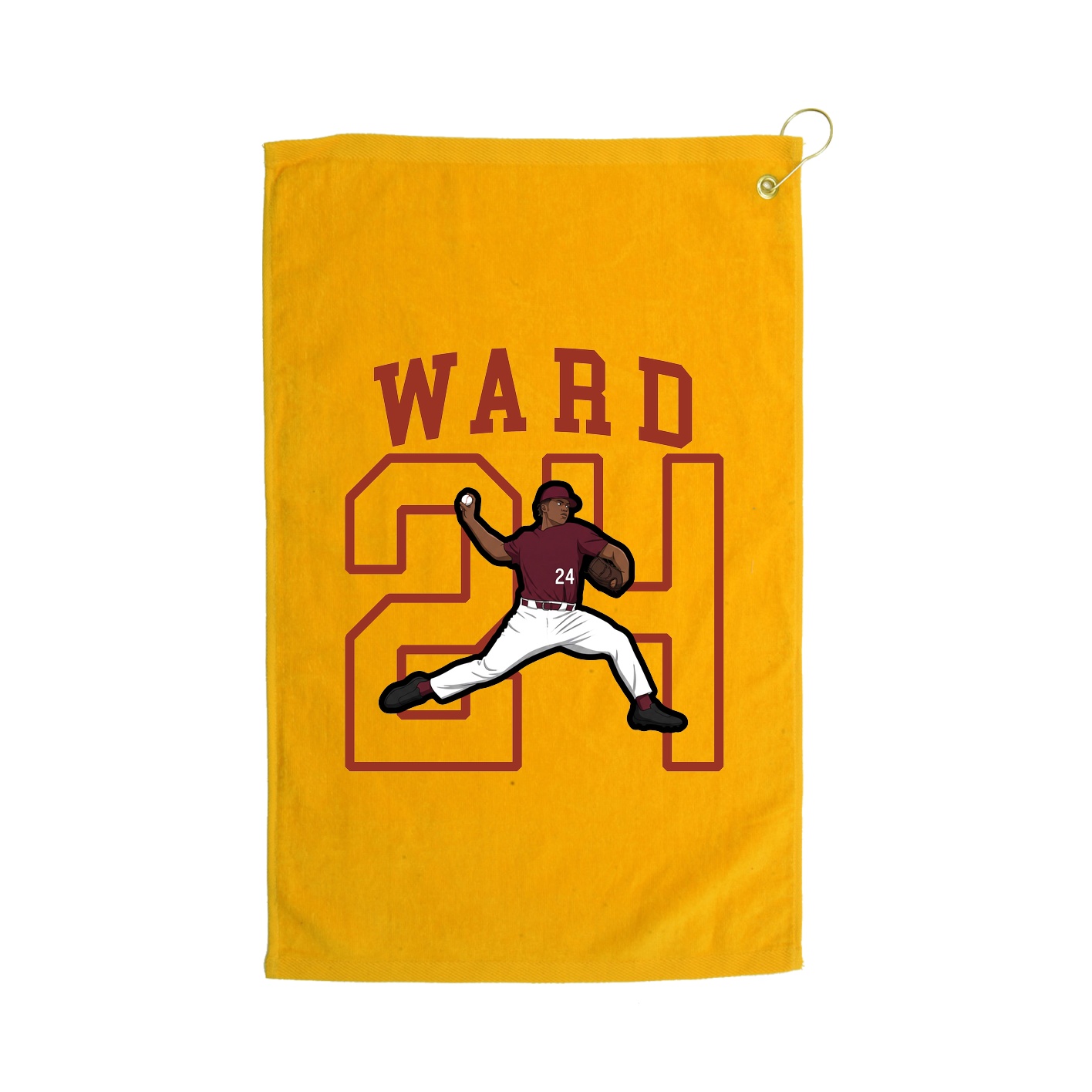 Golf Towel — Shirsey in Gold