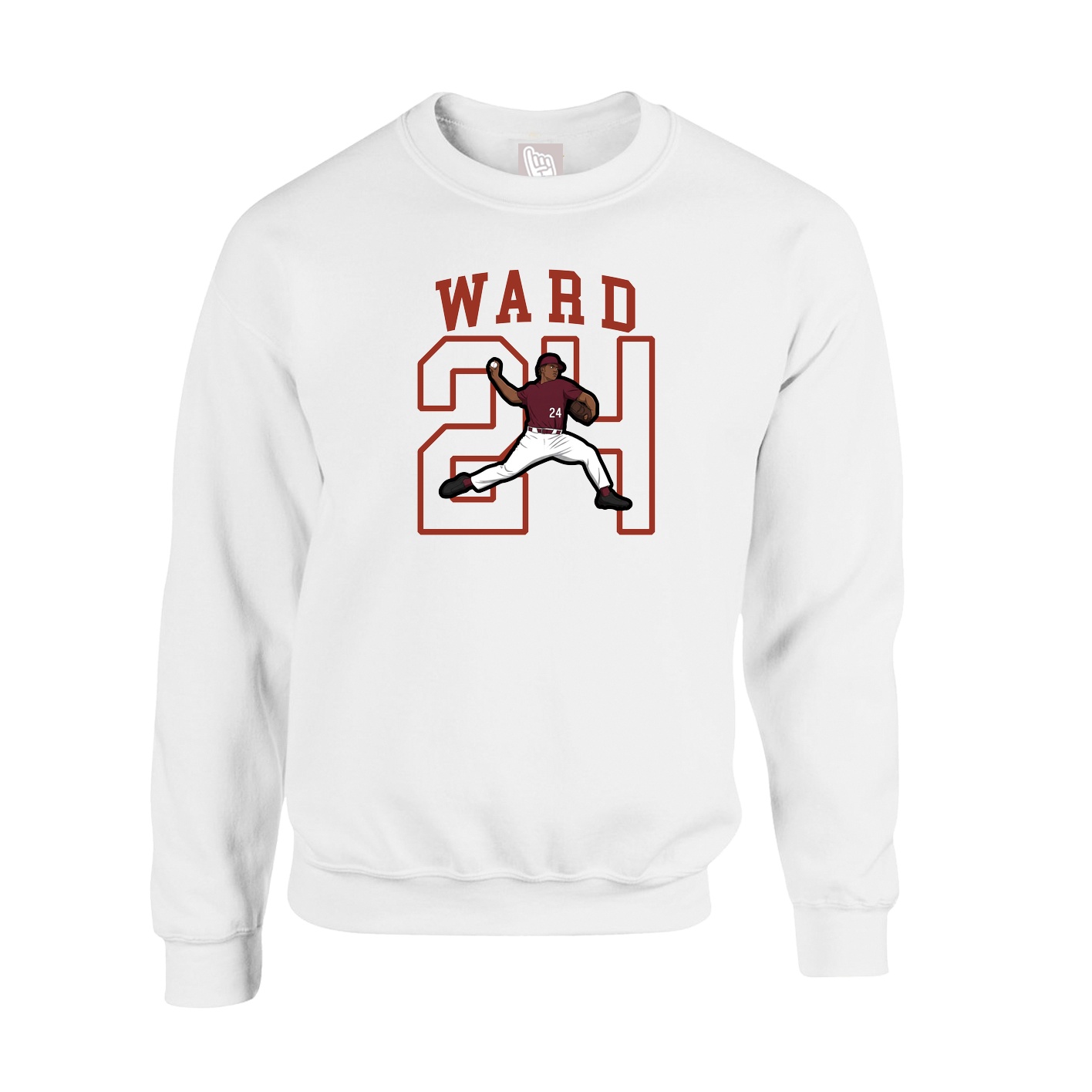 Fleece Crew — Shirsey in White