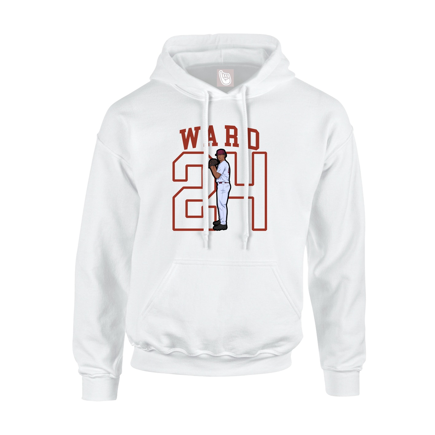 Youth Hoodie — Shirsey in White