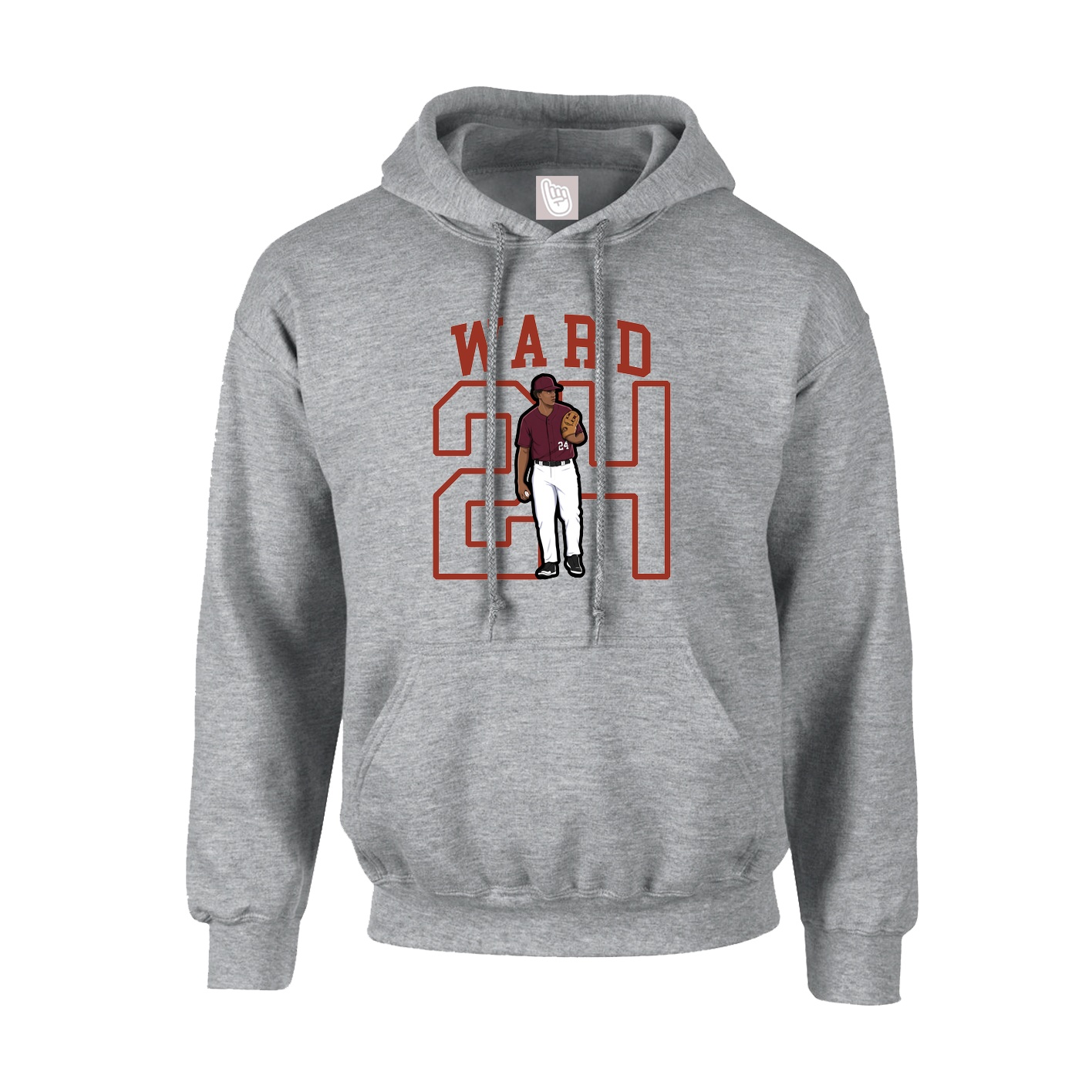 Youth Hoodie — Shirsey in Grey