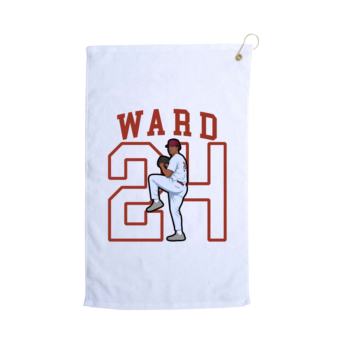 Golf Towel — Shirsey in White