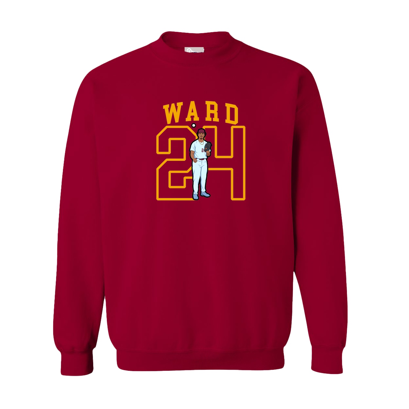 Fleece Crew — Shirsey in Cardinal