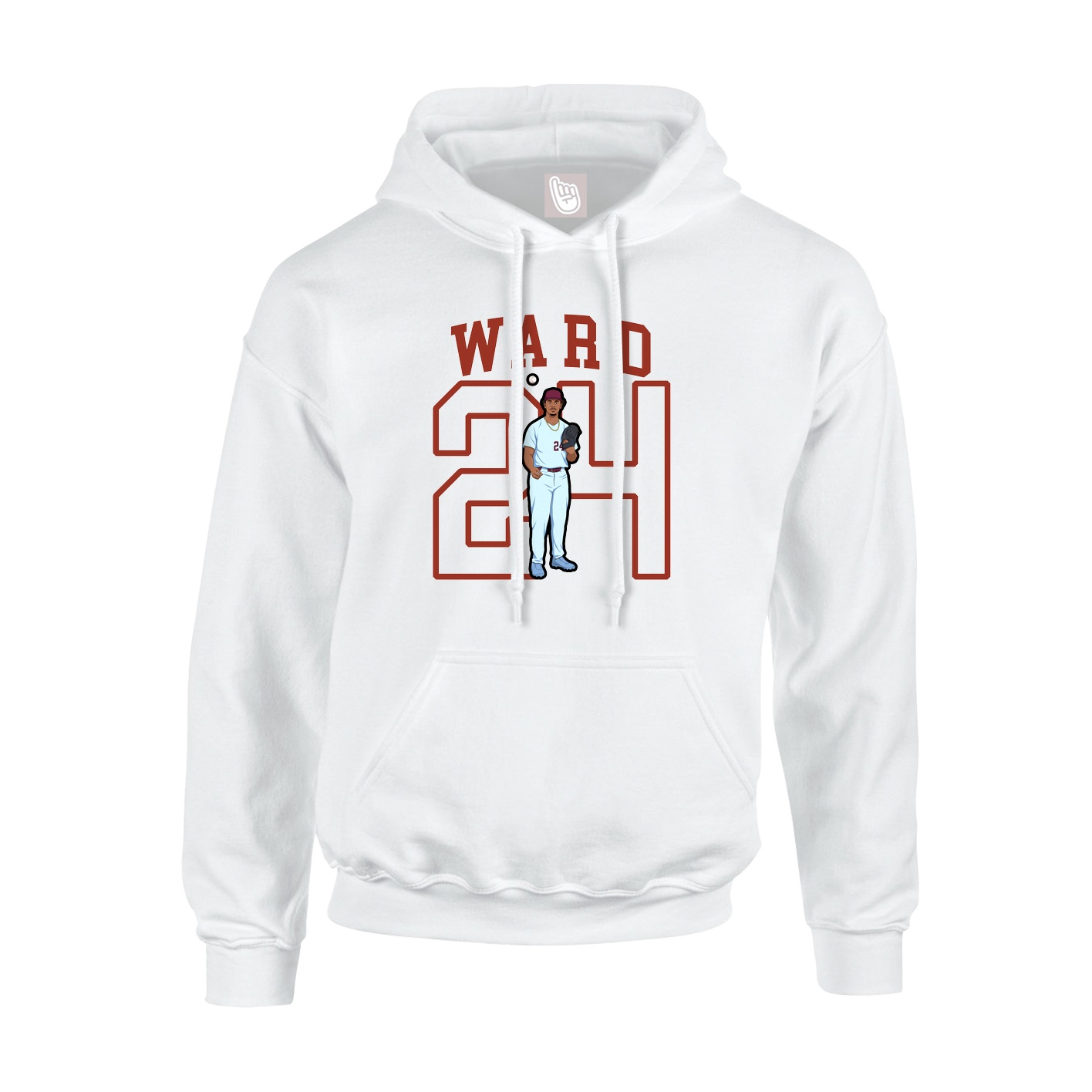 Youth Hoodie — Shirsey in White