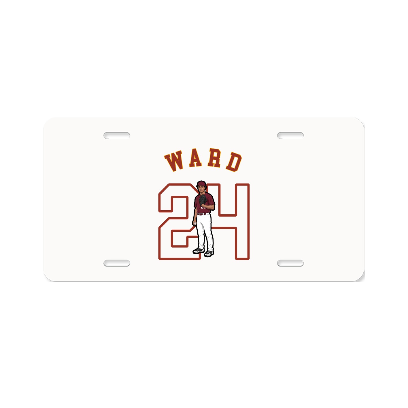 License Plate — Shirsey Arch in Classic