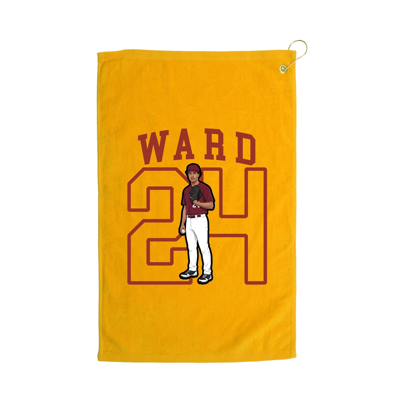 Golf Towel — Shirsey in Gold