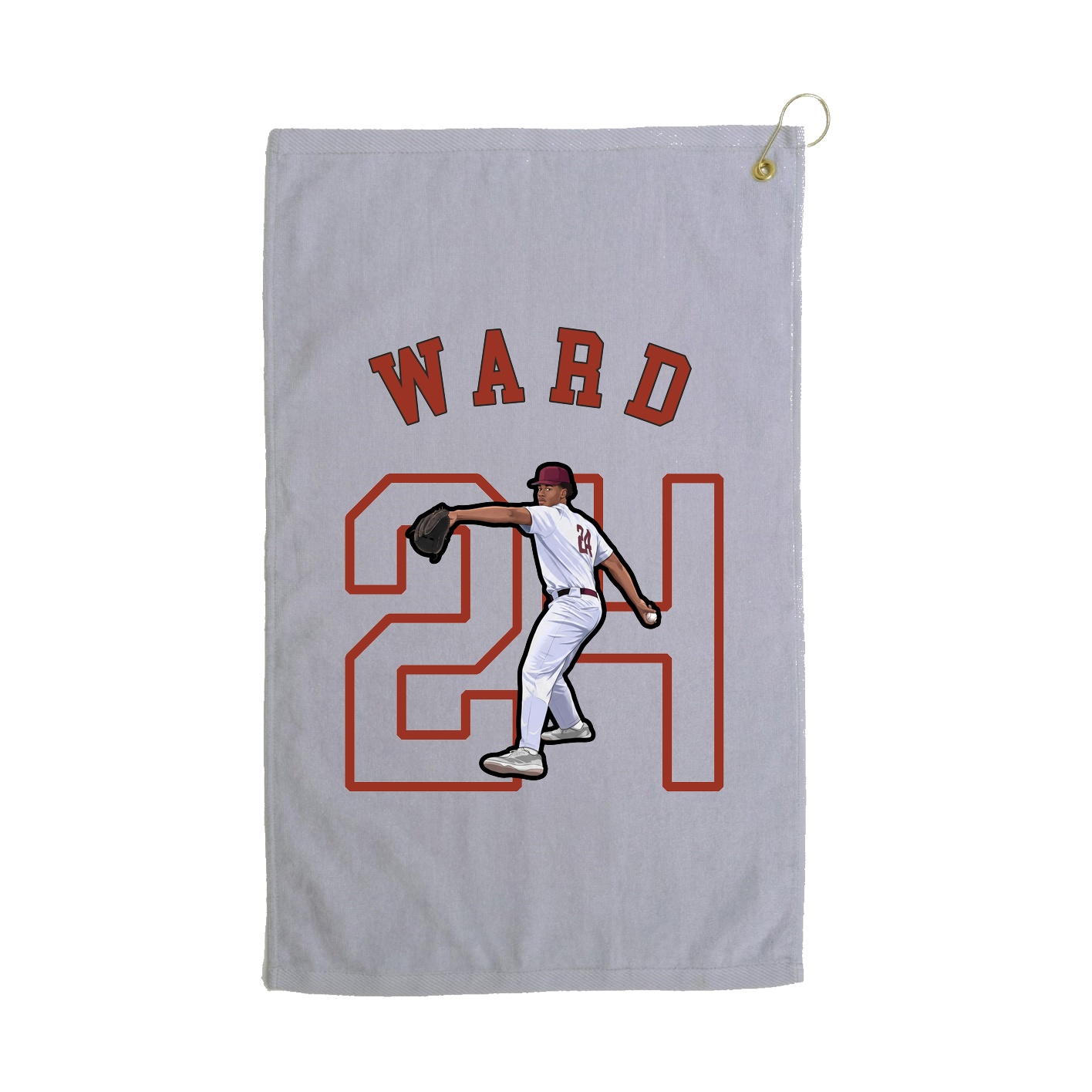 Golf Towel — Shirsey Arch in Grey