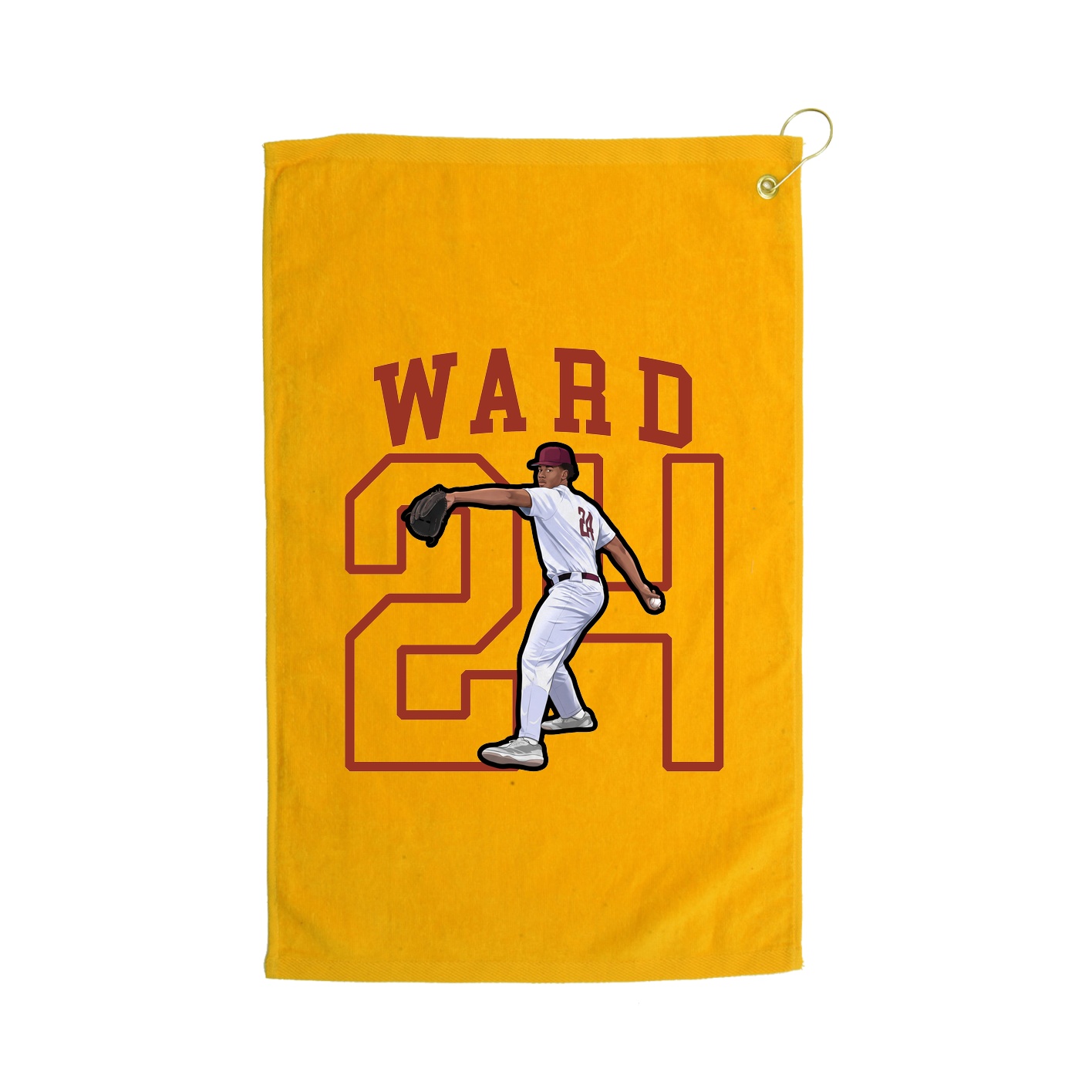 Golf Towel — Shirsey in Gold