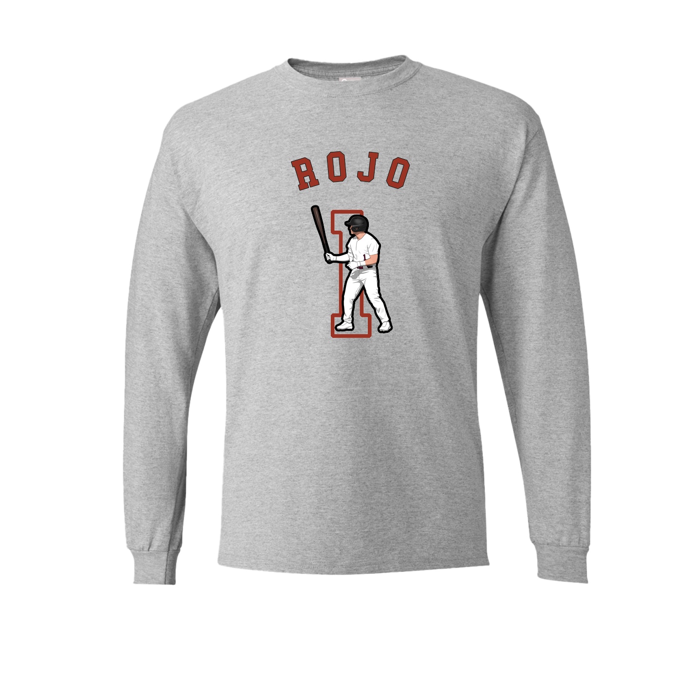 Long Sleeve Tee — Shirsey Arch in Grey