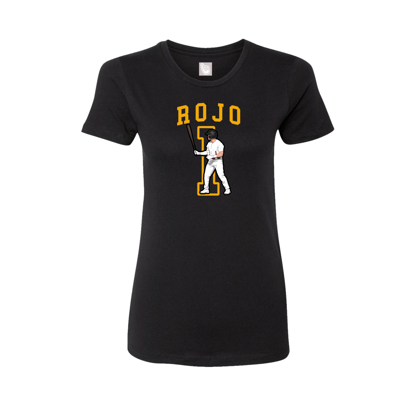 Fitted Women's Tee — Shirsey in Black