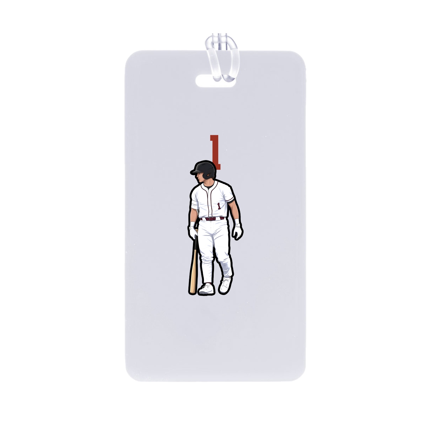 Bag Tag — Number Top in Classic