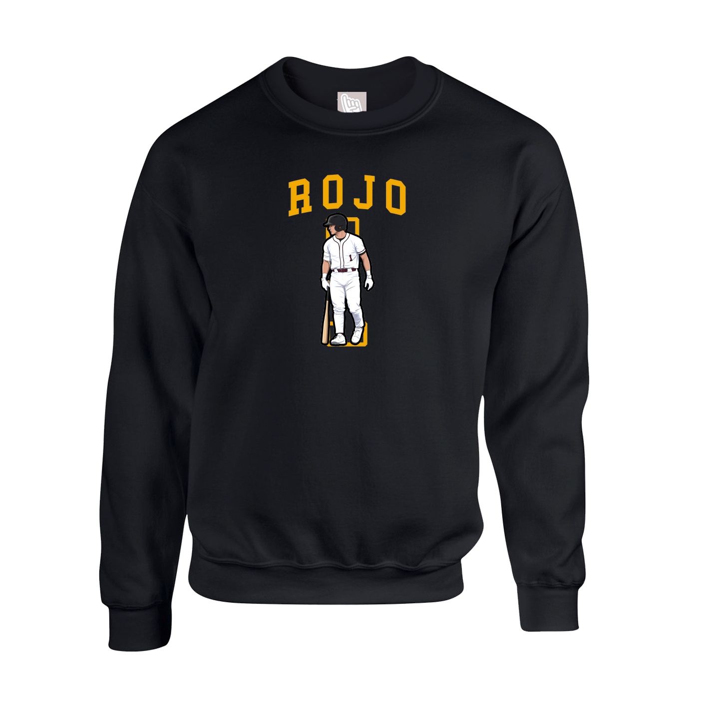 Fleece Crew — Shirsey in Black