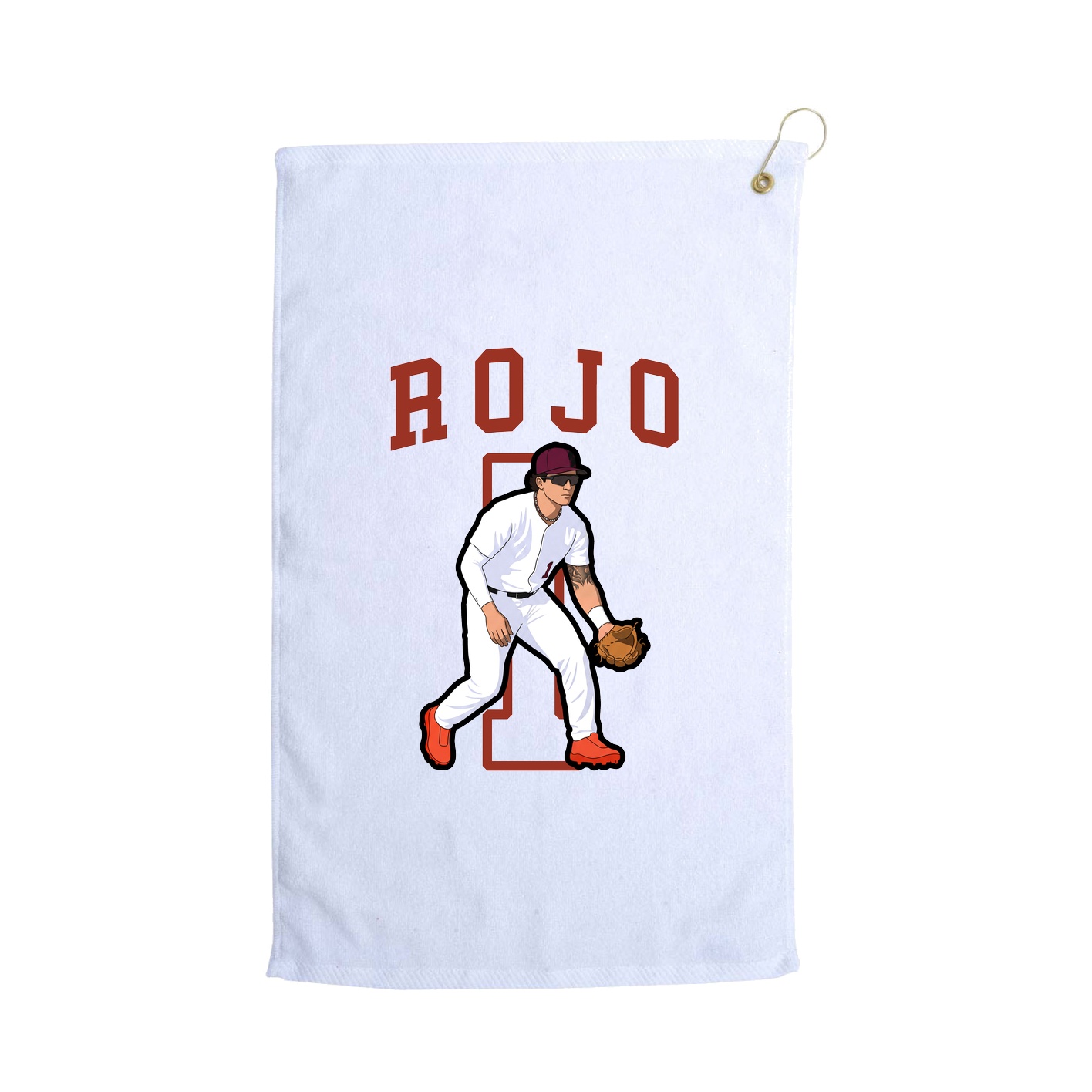 Golf Towel — Shirsey in White