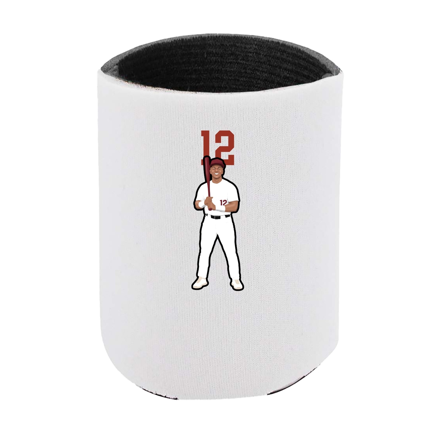 Can Holder — Number Top in White