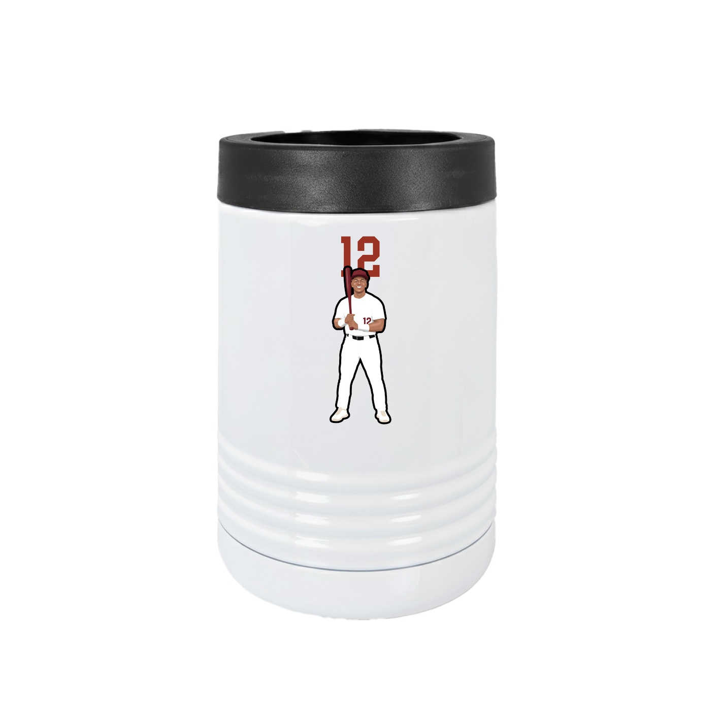 Beverage Holder — Number Top in White