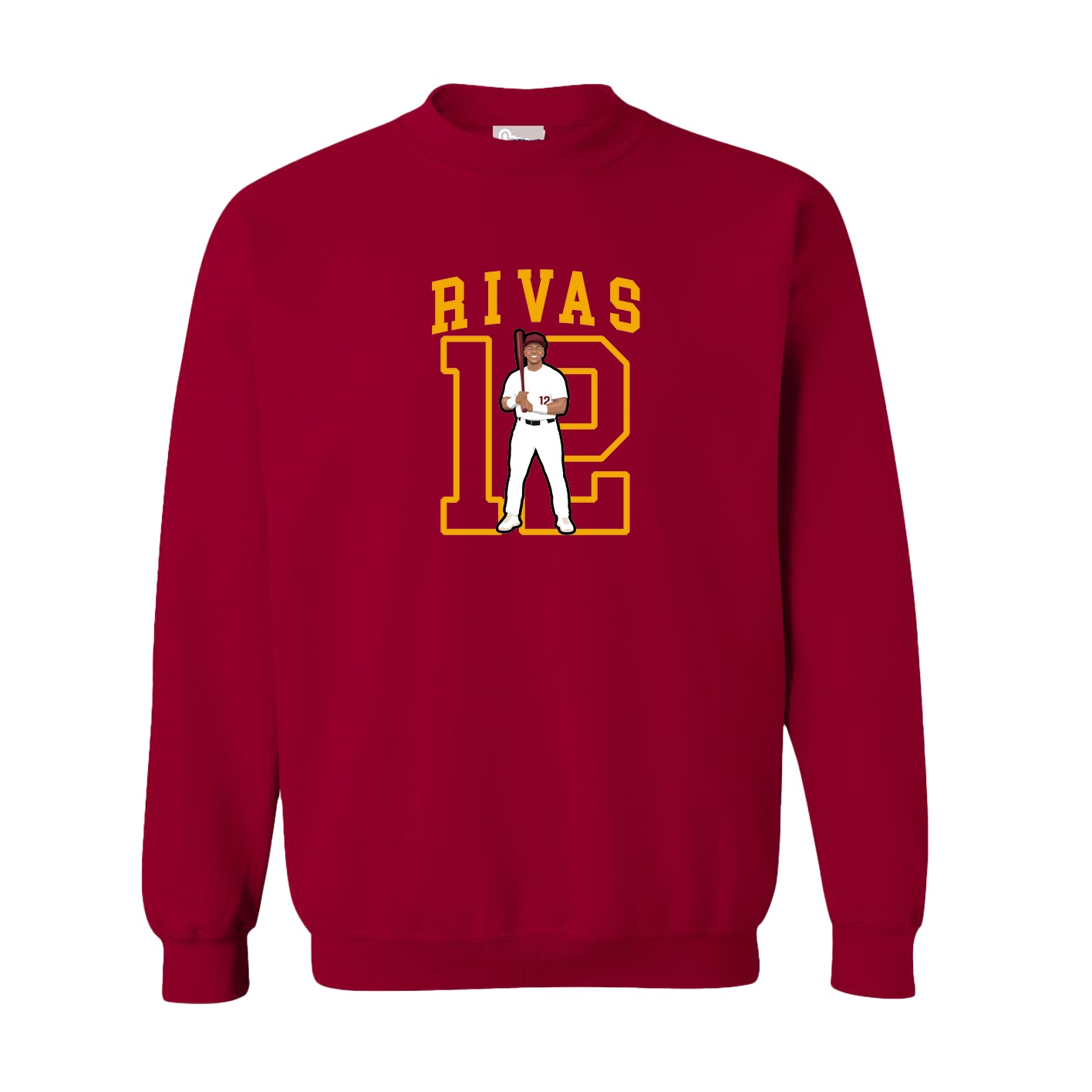 Fleece Crew — Shirsey in Cardinal