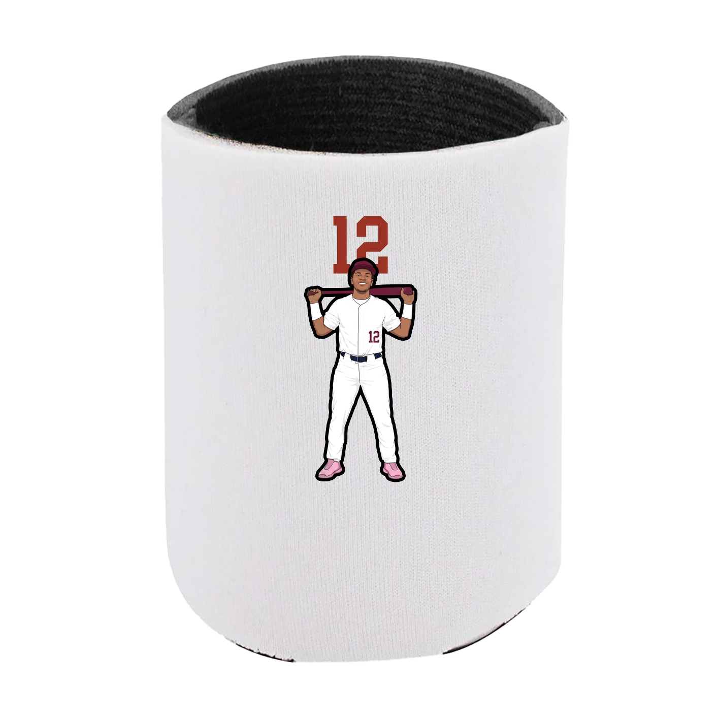 Can Holder — Number Top in White