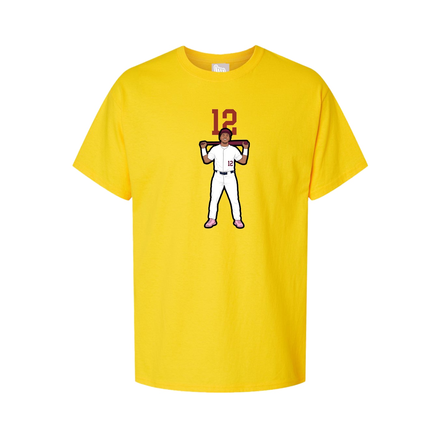 Tee — Number Top in Gold