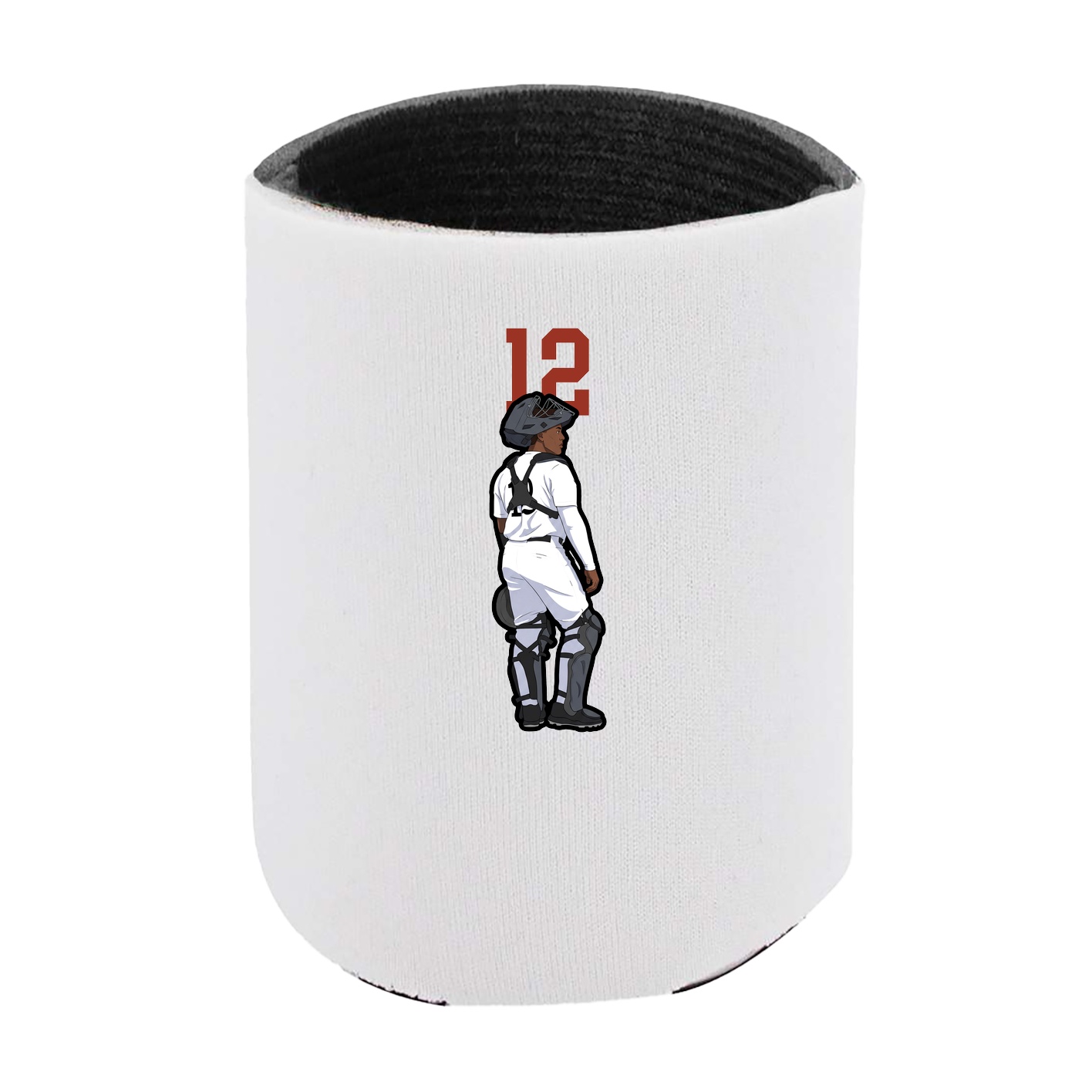 Can Holder — Number Top in White