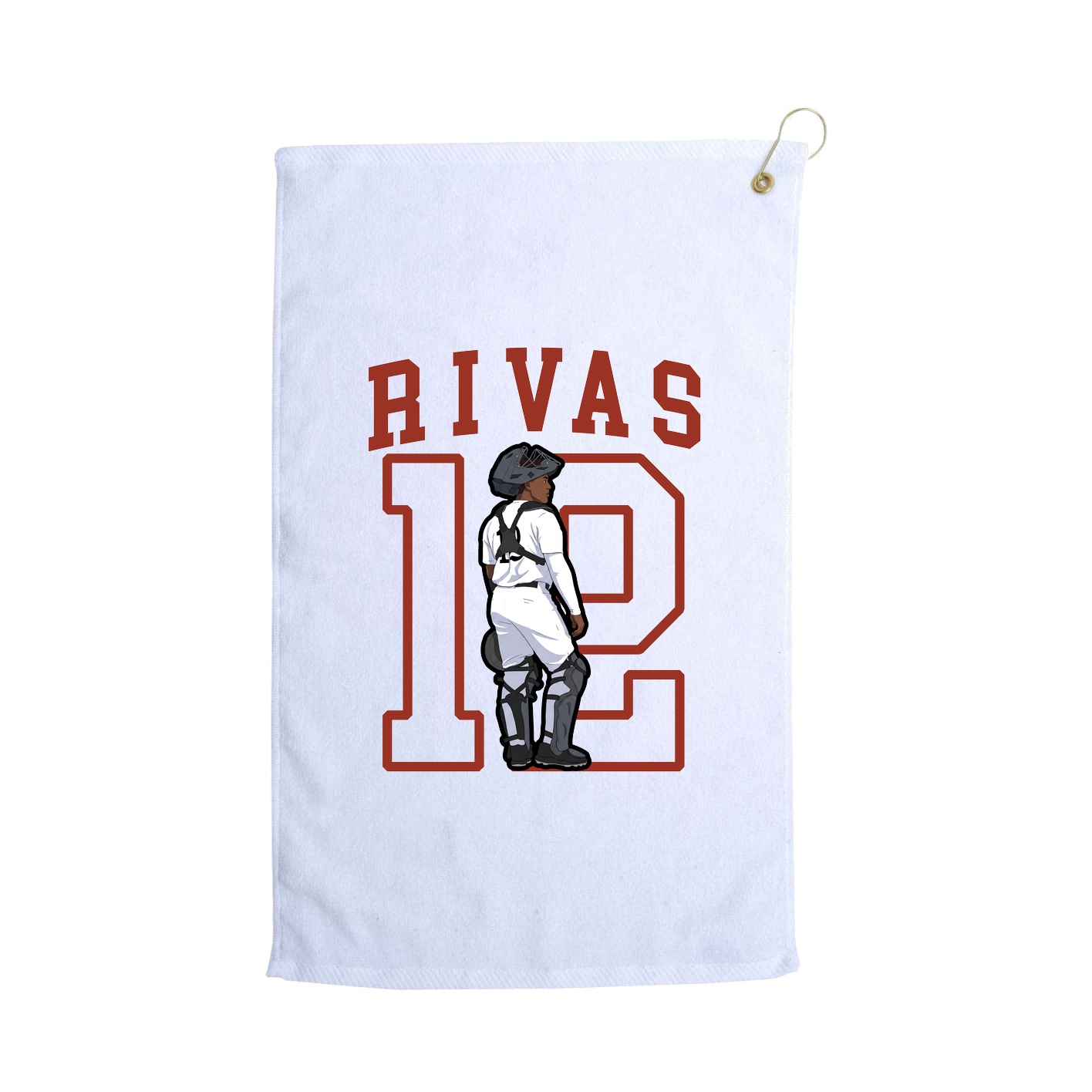Golf Towel — Shirsey in White
