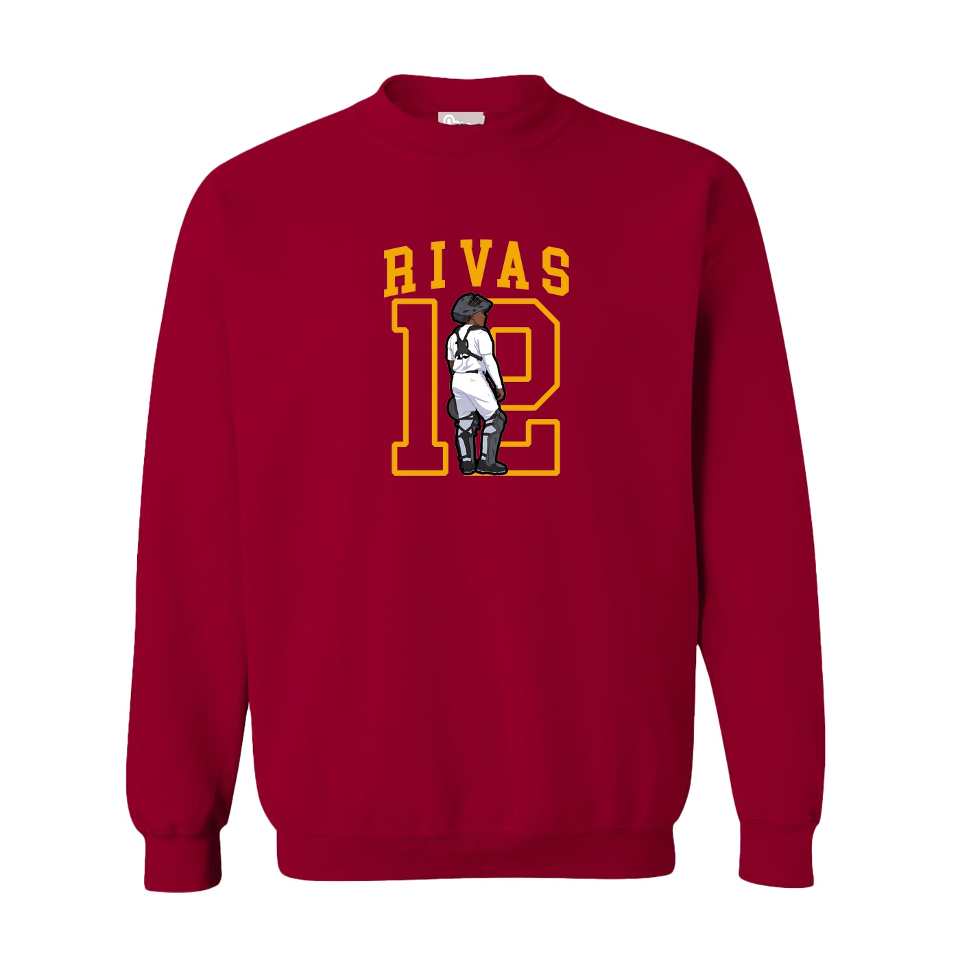 Fleece Crew — Shirsey in Cardinal