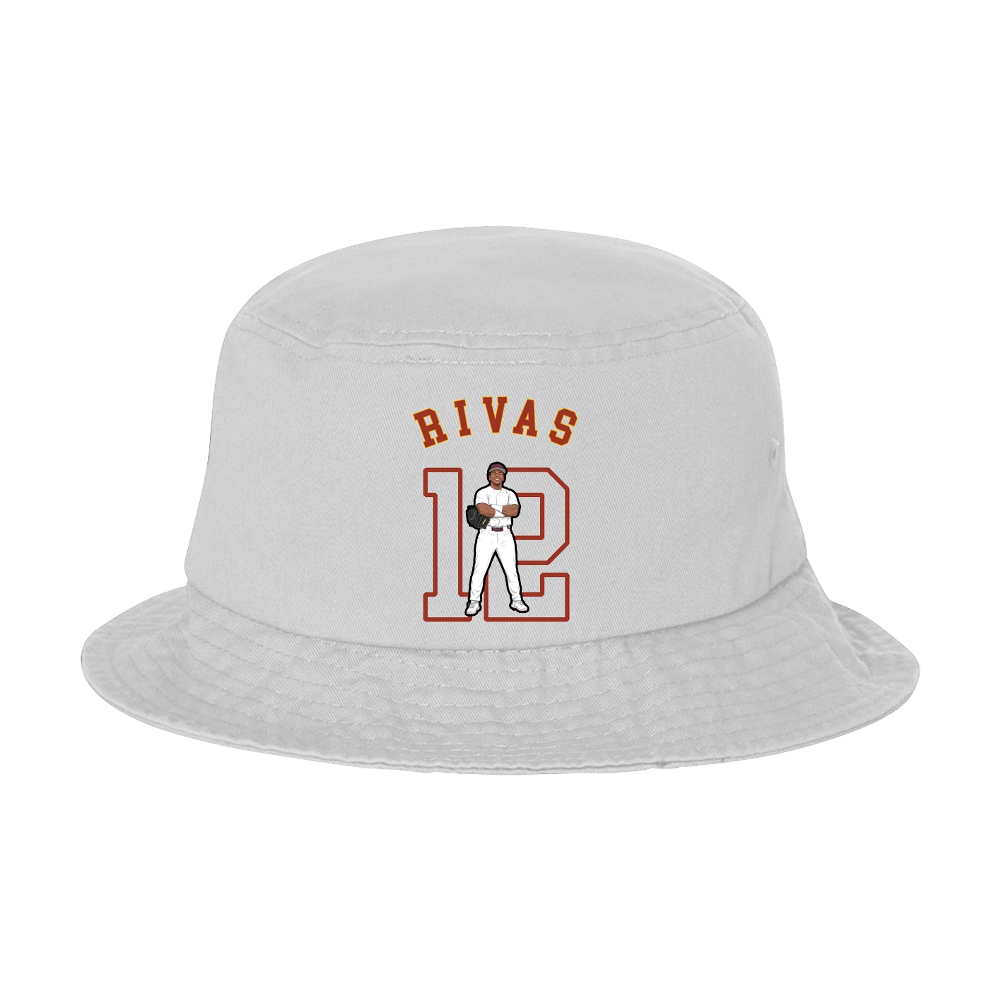 Bucket Cap — Shirsey Arch in White