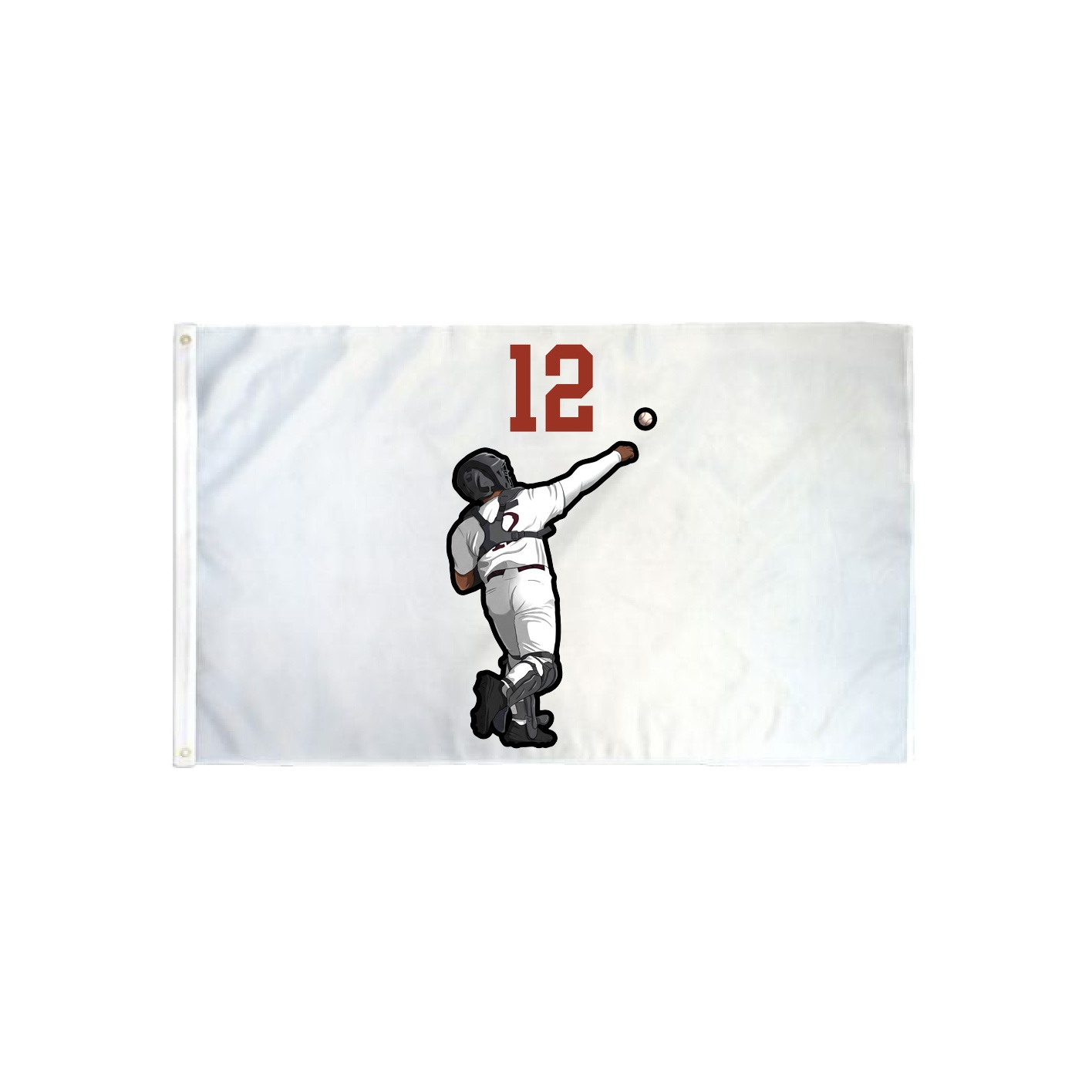 3x5 Flag — Number Top in Classic
