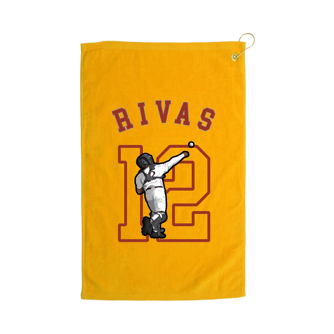 Golf Towel — Shirsey Arch in Gold