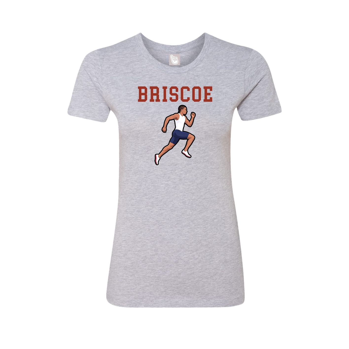 Fitted Women's Tee — Shirsey in Grey