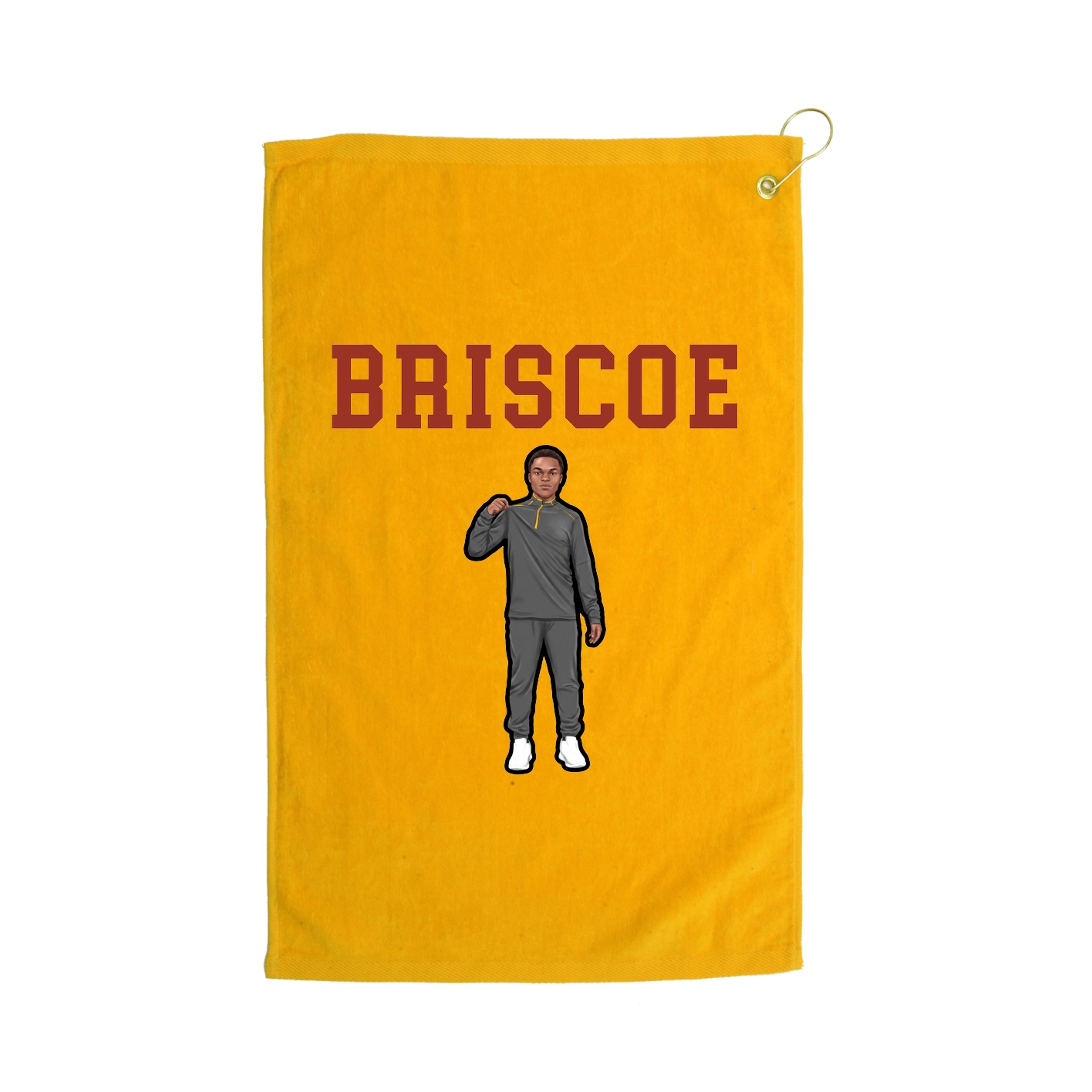 Golf Towel — Shirsey in Gold